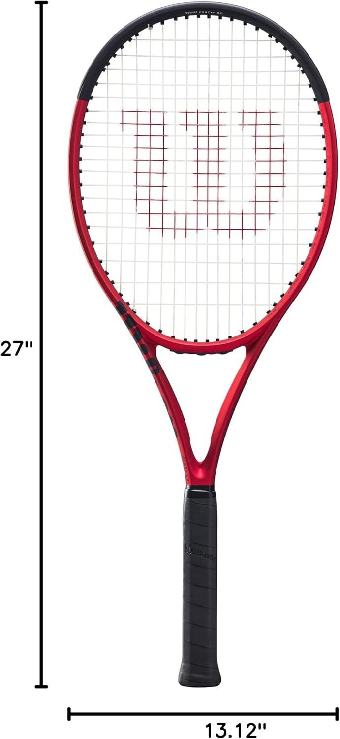 imageWilson Clash 100UL V2 Unstrung Performance Tennis RacketGrip Size 1 4 18