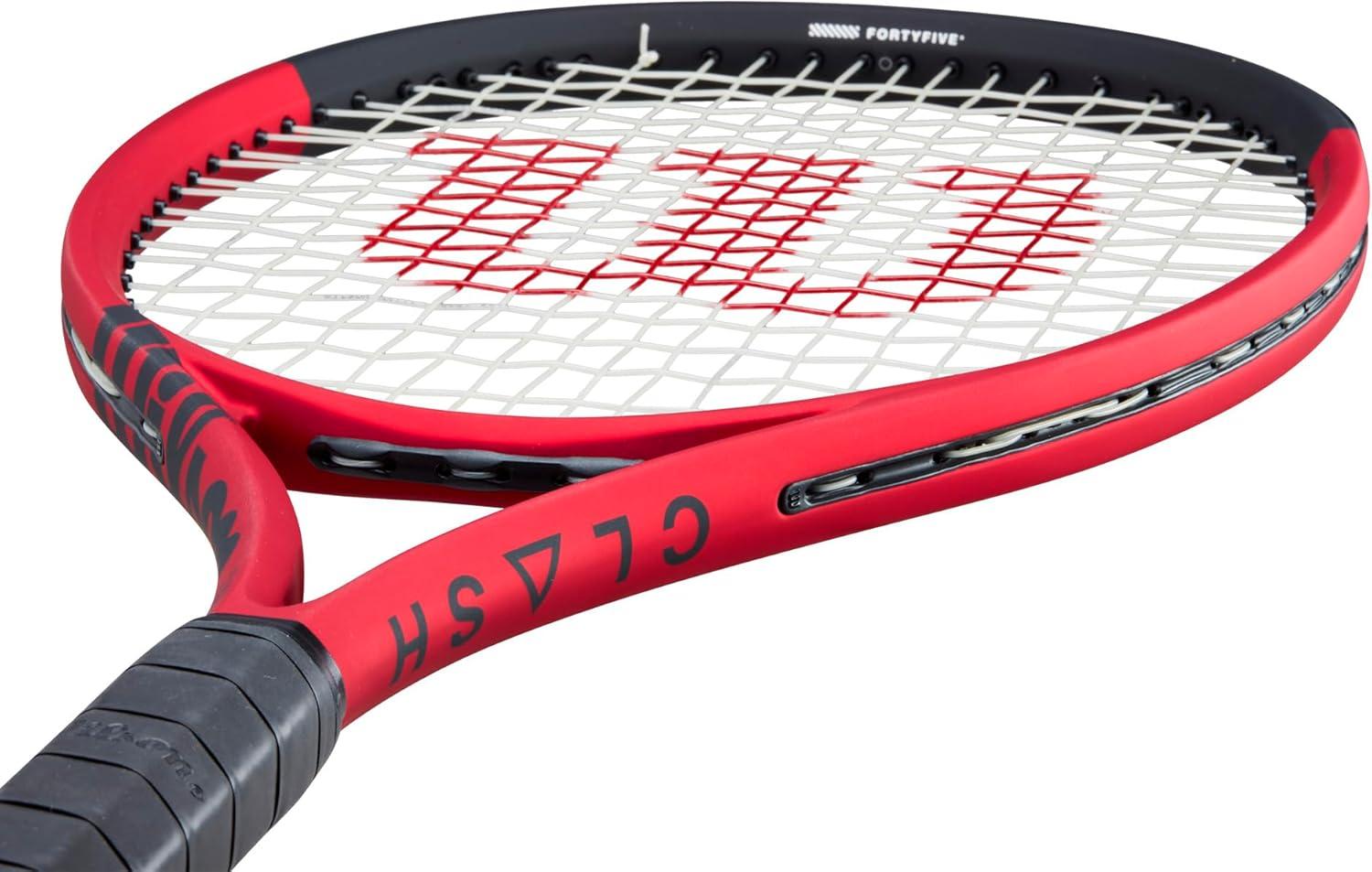 imageWilson Clash 108 V2 Unstrung Performance Tennis RacketGrip Size 4 4 12