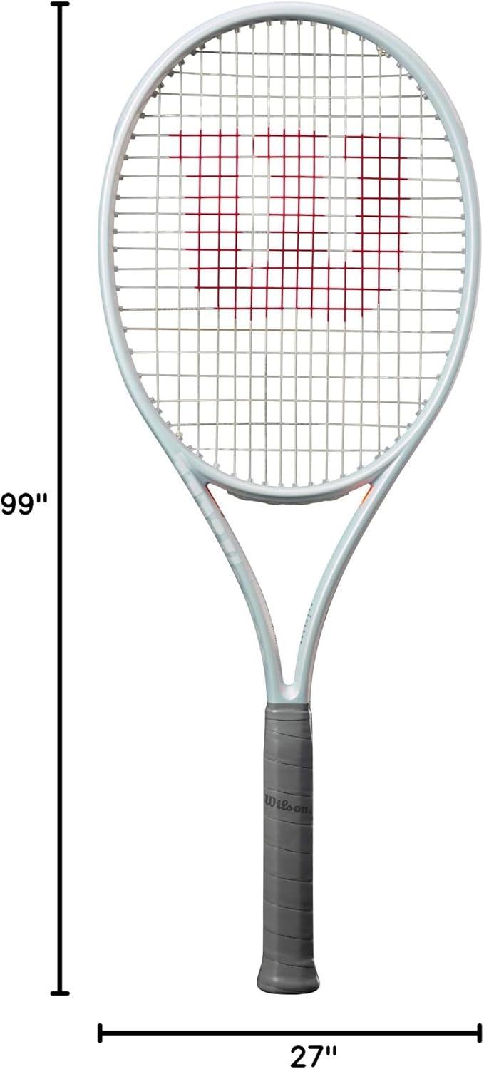 imageWilson Shift 99L V1 Performance Tennis Rackets Strung with Sensation 16 Natural at Mid Range TensionGrip Size 3 4 38