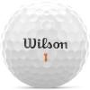 WILSON Tour Velocity Distance Golf Balls – 15 Pack, White