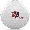 Wilson Staff Fifty Elite Golf Balls (One Dozen)