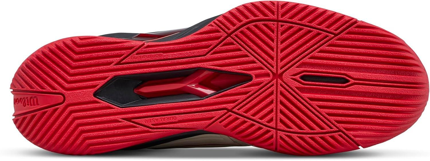 imageWilson Mens Rush Pro 45 Tennis ShoesTofuRed