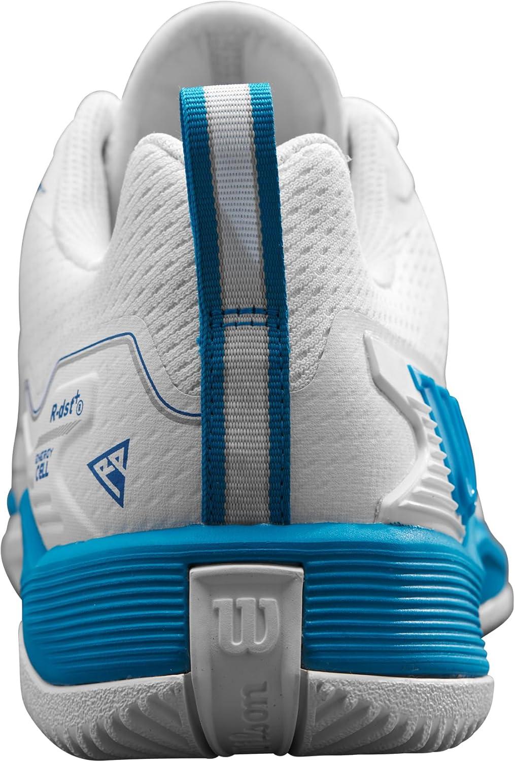 imageWilson Mens Rush Pro 45 Tennis ShoesWhiteAtomic Blue