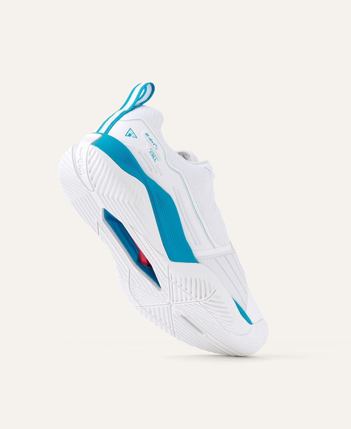 imageWilson Mens Rush Pro 45 Tennis ShoesWhiteAtomic Blue