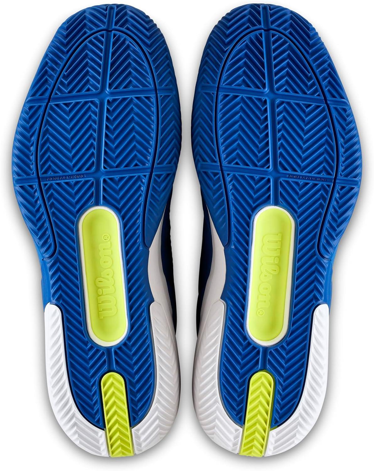 imageWilson Mens Rush Pro 5 Clay Mens Tennis ShoesDeja Vu BlueWhiteBlack