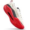 WILSON Rush Pro 4.5 Men’s Tennis Shoe – Tofu/Red, Size 13 US