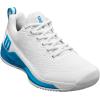 Wilson Men’s Rush Pro 4.5 Tennis Shoes(White/Atomic Blue)