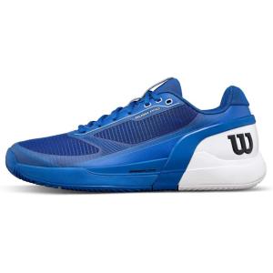 Wilson Mens Rush Pro 5 Clay Men’s Tennis Shoes(Deja Vu Blue/White/Black)