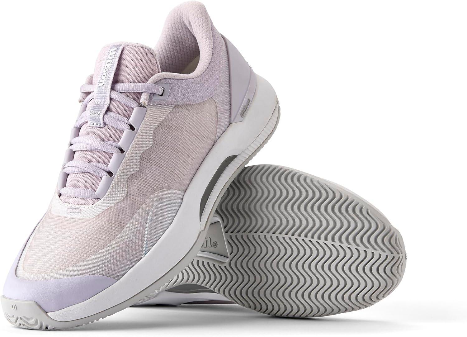 imageWILSON Intrigue Tour Womens Tennis ShoesLavender BlueWhiteLunar Rock