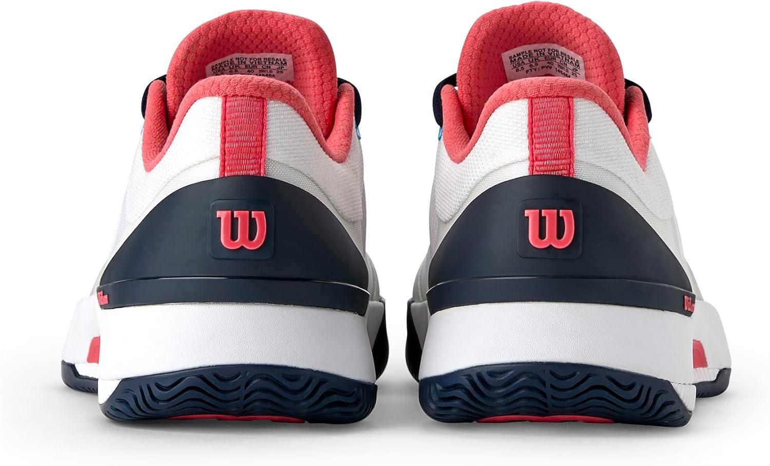 imageWILSON Intrigue Tour Womens Tennis ShoesWhiteNavy BlazerDubarry