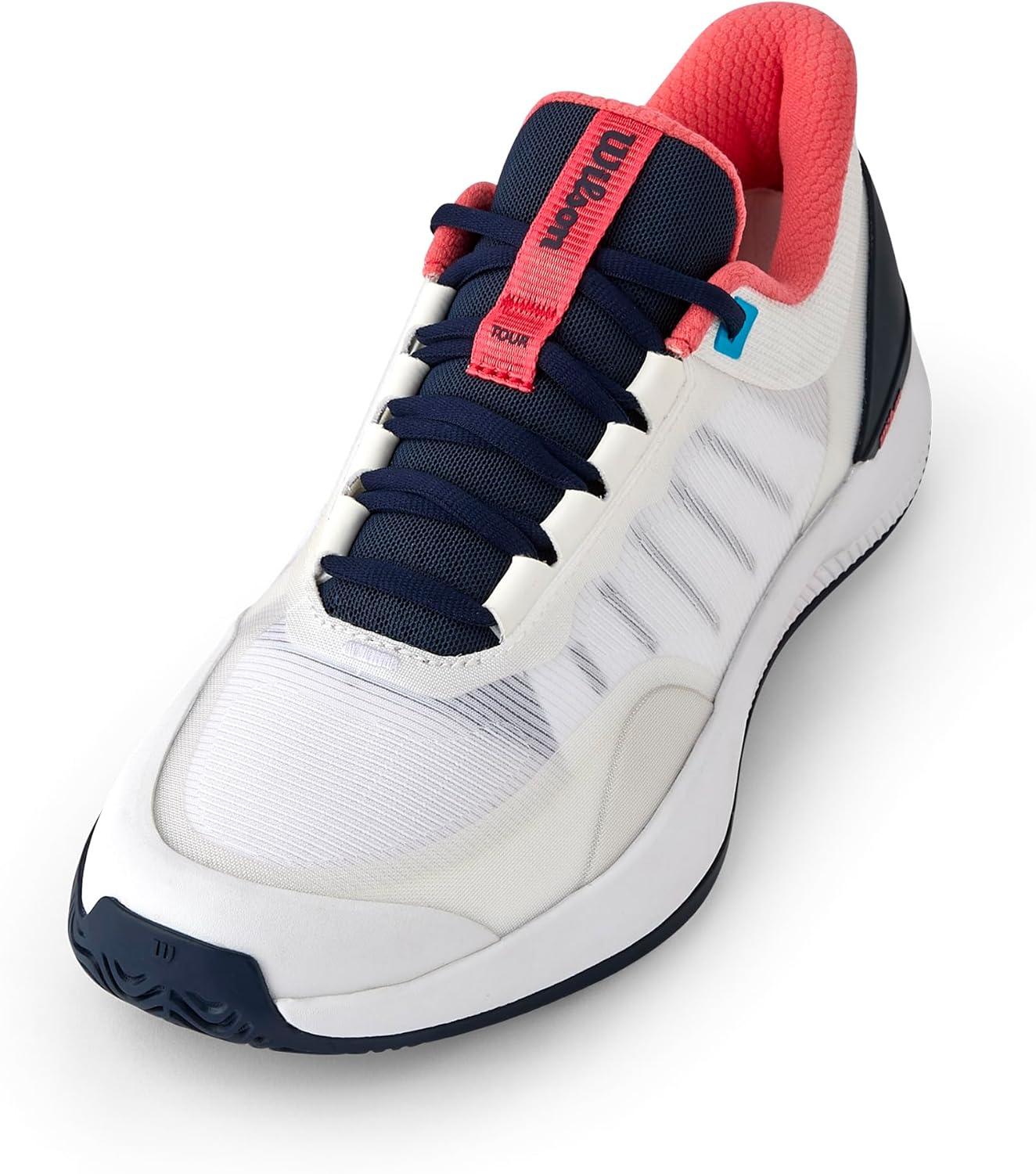imageWILSON Intrigue Tour Womens Tennis ShoesWhiteNavy BlazerDubarry
