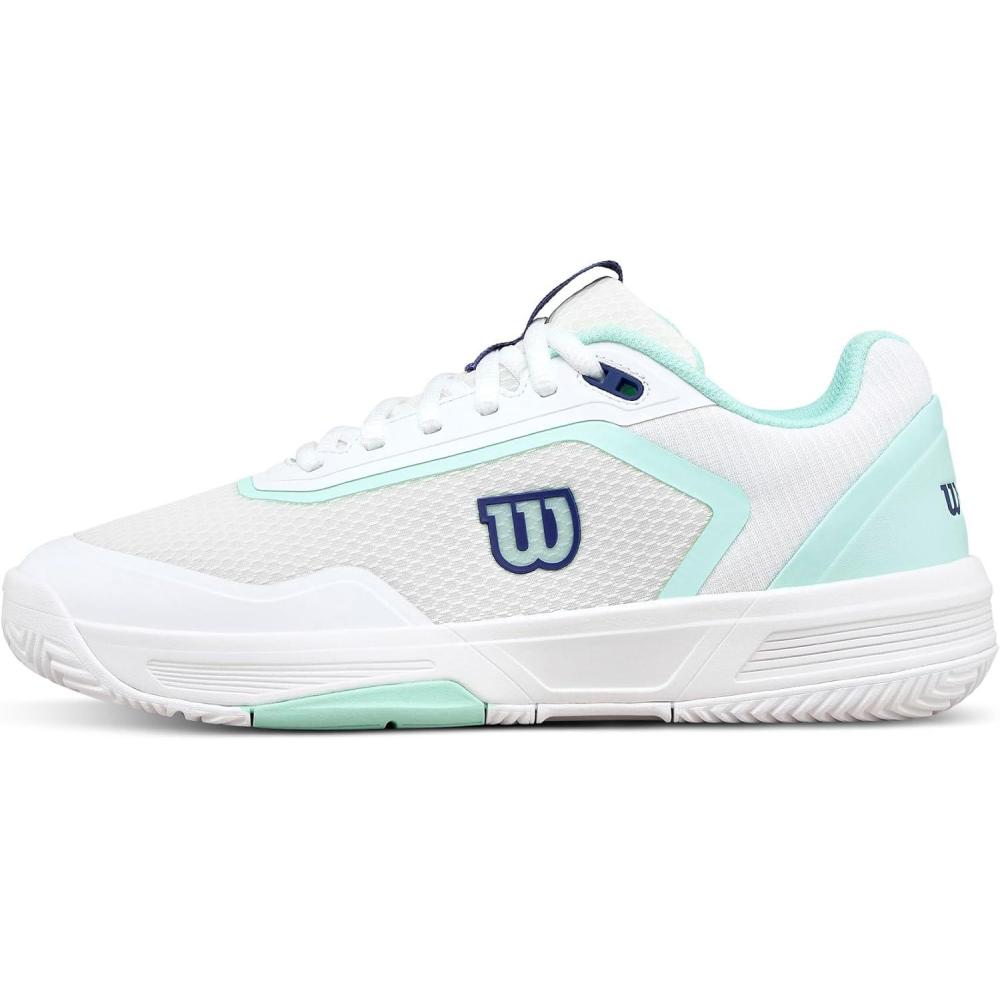 imageWILSON Womens Courtglide Womens Tennis ShoesWhiteBaySkipper Blue