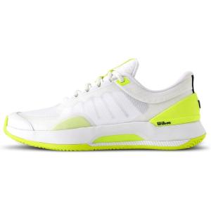 WILSON Intrigue Tour Women’s Tennis Shoes(White/Safety Yellow/Navy Blazer)