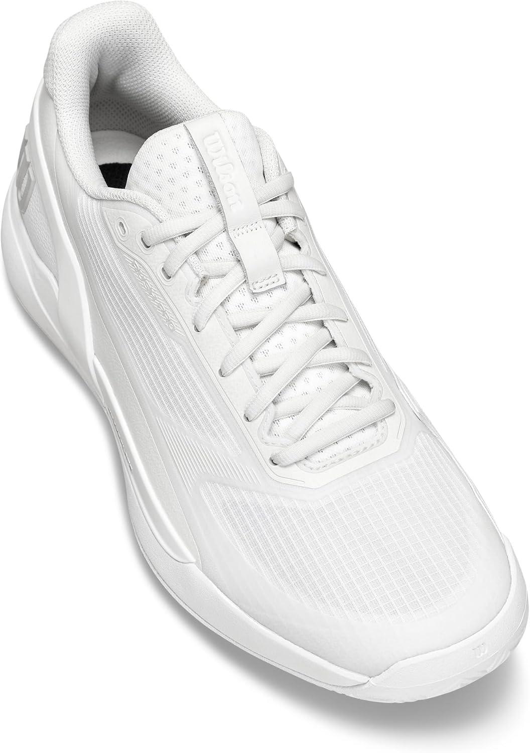 imageWILSON Mens Rush Pro 5 Tennis ShoesWhiteWhiteWhite