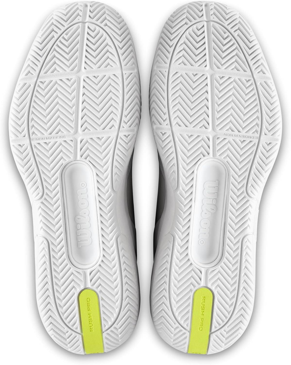 imageWILSON Mens Rush Pro 5 Tennis ShoesWhiteWhiteWhite