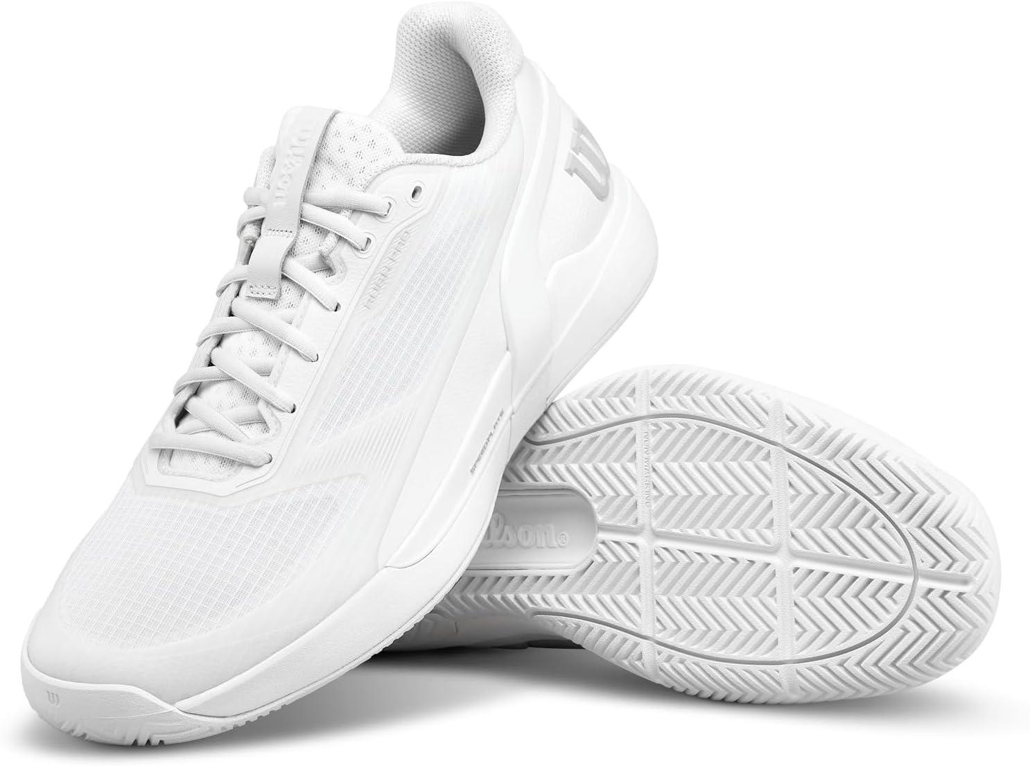 imageWILSON Mens Rush Pro 5 Tennis ShoesWhiteWhiteWhite