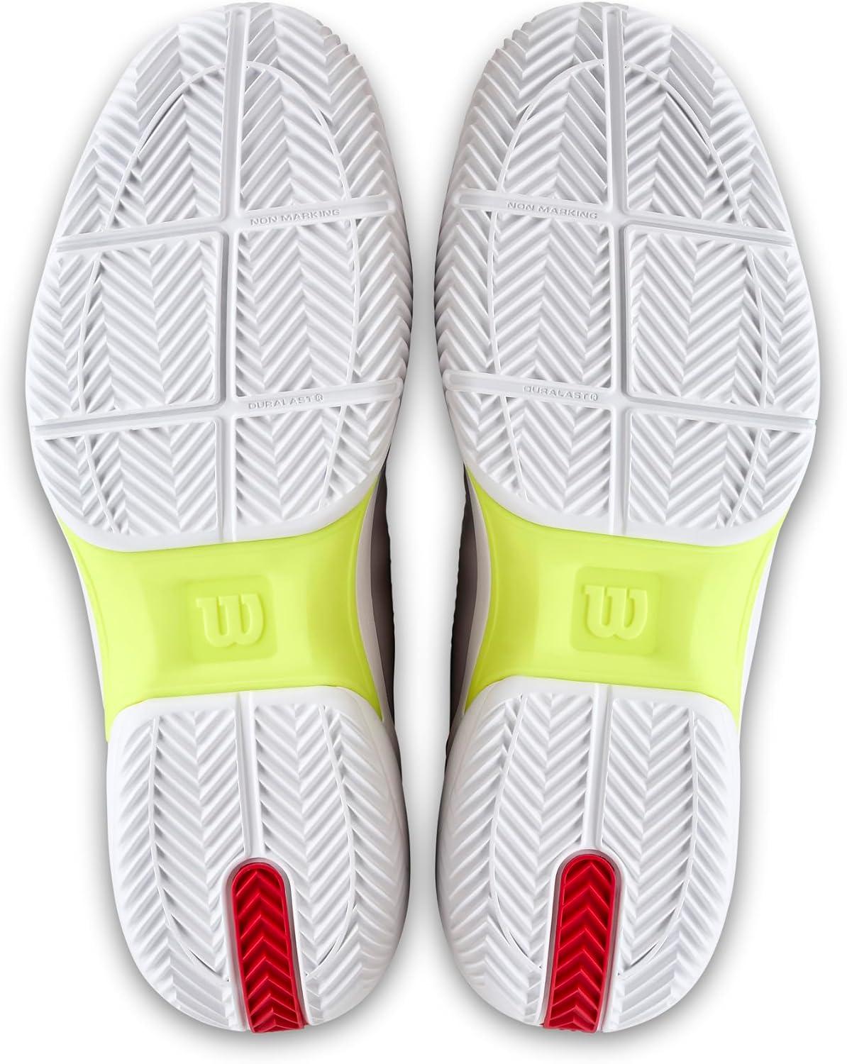 imageWilson Mens Rush Lite 5 Clay Mens Tennis ShoesWhiteBlackInfrared