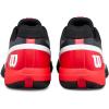 WILSON Men’s Rush Pro 5 Tennis Shoes(Black/Infrared/White)