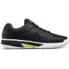 Wilson Mens Rush Lite 5 Clay Men’s Tennis Shoes(Black/White/Safety Yello)