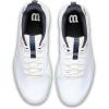 Wilson Mens Rush Lite 5 Clay Men’s Tennis Shoes(White/Bay/Fiery Coral)
