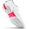 Wilson Mens Rush Lite 5 Clay Men’s Tennis Shoes(White/Bay/Fiery Coral)