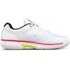 Wilson Mens Rush Lite 5 Clay Men’s Tennis Shoes(White/Black/Infrared)