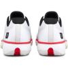 Wilson Mens Rush Lite 5 Clay Men’s Tennis Shoes(White/Black/Infrared)
