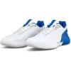 WILSON Men’s Rush Pro 5 Tennis Shoes(White/Deja Vu Blue/Safety Yellow)