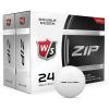 WILSON Staff Zip Golf Balls (Pack of 24)(White)