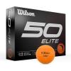 Wilson Fifty Elite Golf Balls – 12 Pack, Orange(1.68 pouces)