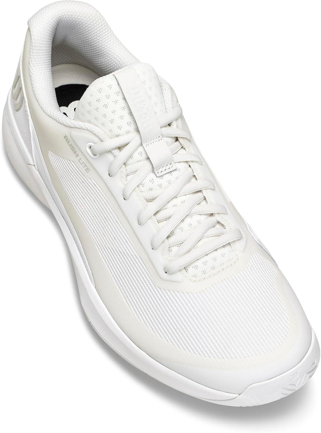 imageWILSON Mens Rush Lite 5 Tennis ShoesWhiteWhiteWhite