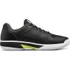 WILSON Men’s Rush Lite 5 Tennis Shoes(Black/White/Safety Yellow)