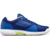 WILSON Men’s Rush Lite 5 Tennis Shoes(Deja Vu Blue/White/Safety Yellow)