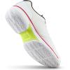 WILSON Men’s Rush Lite 5 Tennis Shoes(White/Black/Infrared)