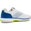 WILSON Men’s Rush Lite 5 Tennis Shoes(White/Deja Vu Blue/Safety Yellow)