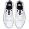 Wilson Mens Rush Tour 5 Clay Men’s Tennis Shoes(White/Bay/Fiery Coral)
