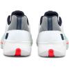 Wilson Mens Rush Tour 5 Clay Men’s Tennis Shoes(White/Bay/Fiery Coral)