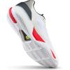 Wilson Mens Rush Tour 5 Clay Men’s Tennis Shoes(White/Black/Infrared)