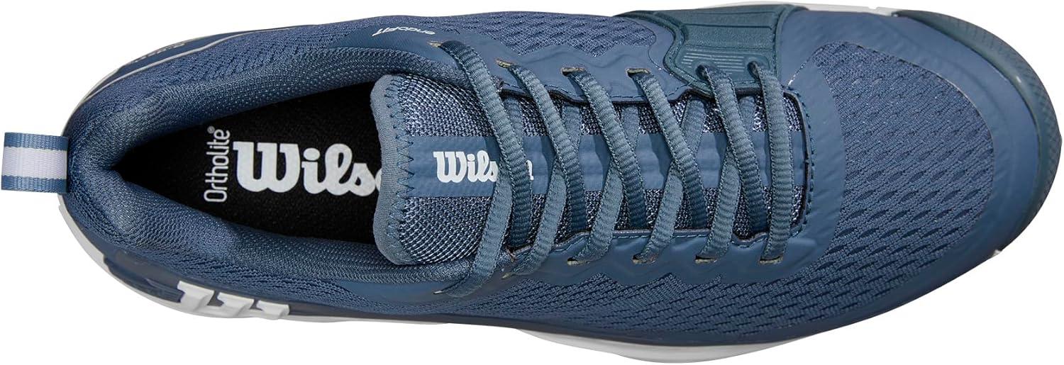 imageWILSON Rush Pro 45 Mens Tennis Shoe China BlueWhiteSnow White Size 115 US