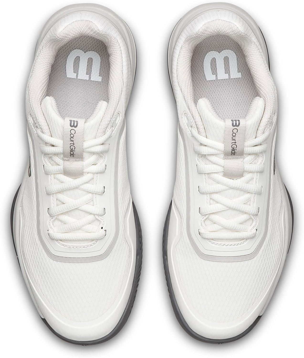 imageWILSON Womens Courtglide Womens Tennis ShoesSnow WhiteLunar RockQuiet Shade