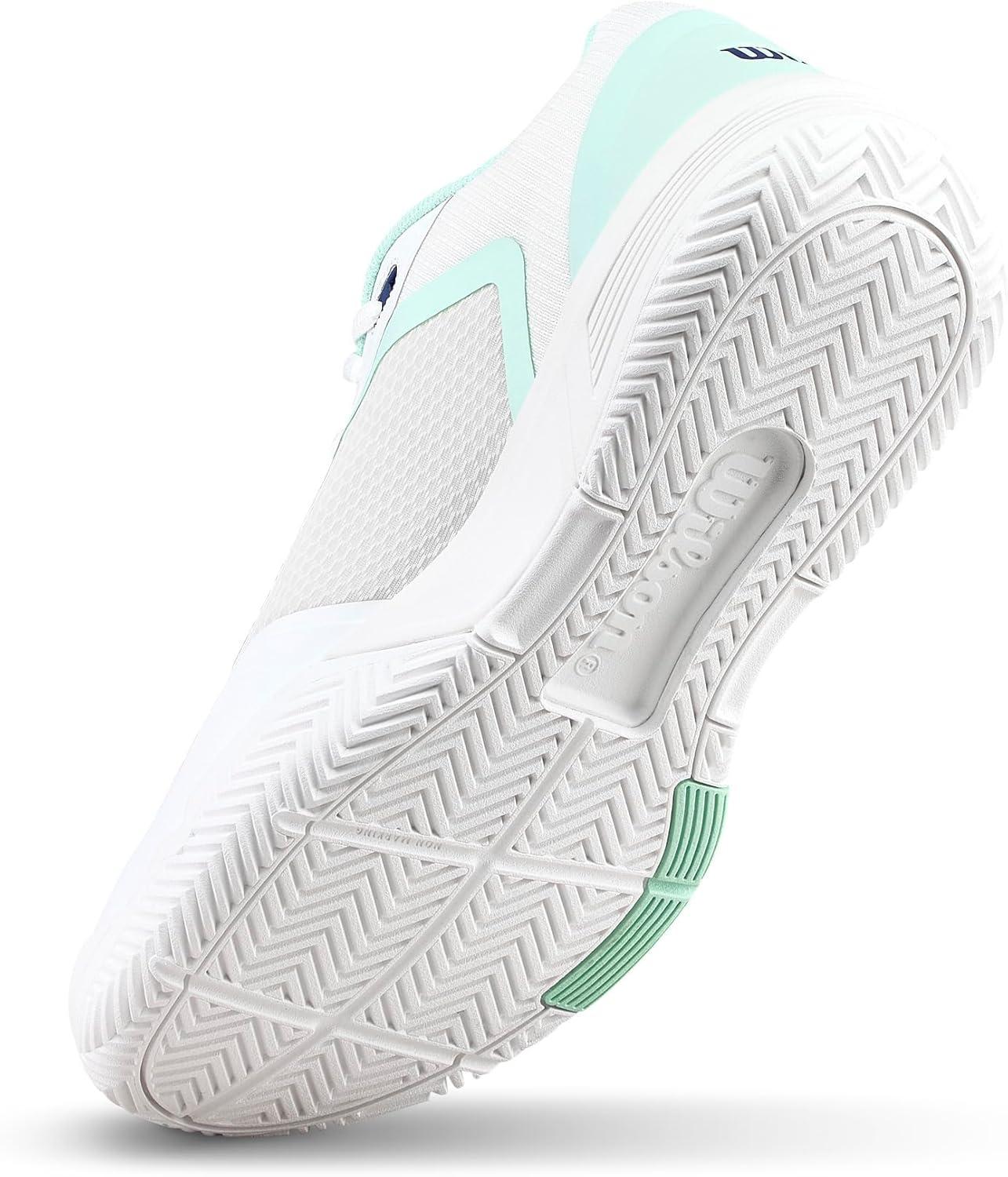 imageWILSON Womens Courtglide Womens Tennis ShoesWhiteBaySkipper Blue
