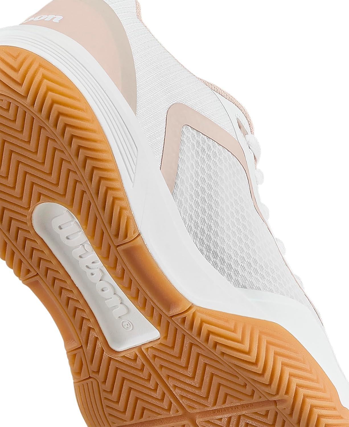 imageWILSON Womens Courtglide Womens Tennis ShoesWhiteCameo RoseGum