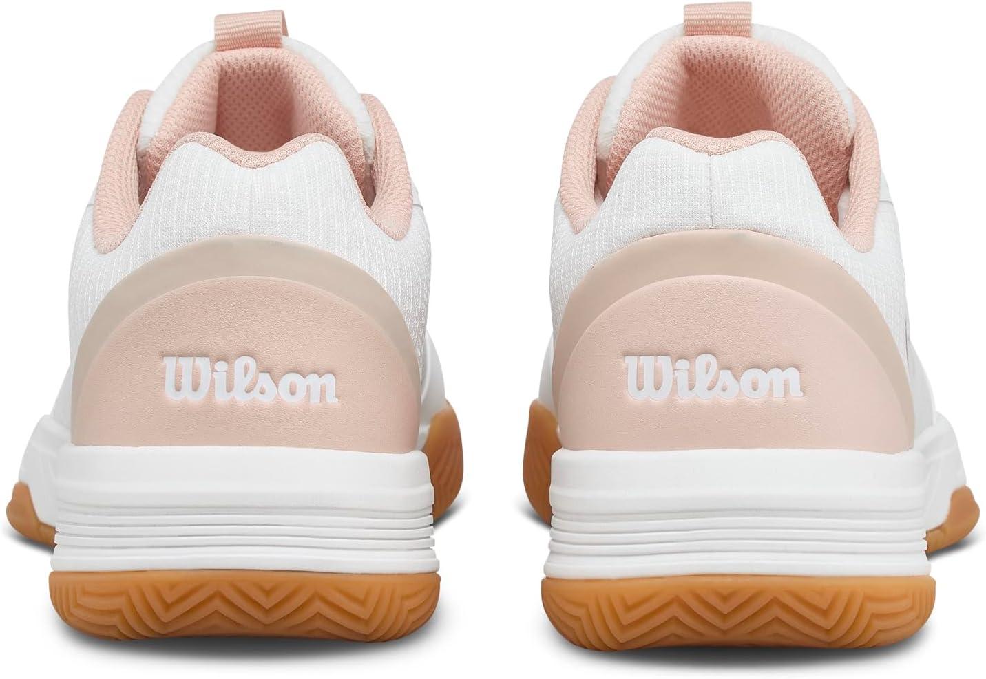 imageWILSON Womens Courtglide Womens Tennis ShoesWhiteCameo RoseGum