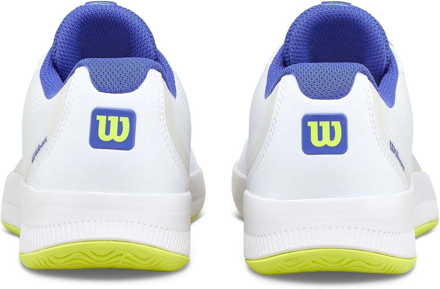 imageWilson Womens Intrigue Lite Womens Tennis ShoesWhiteAmparo BlueSafety Yellow