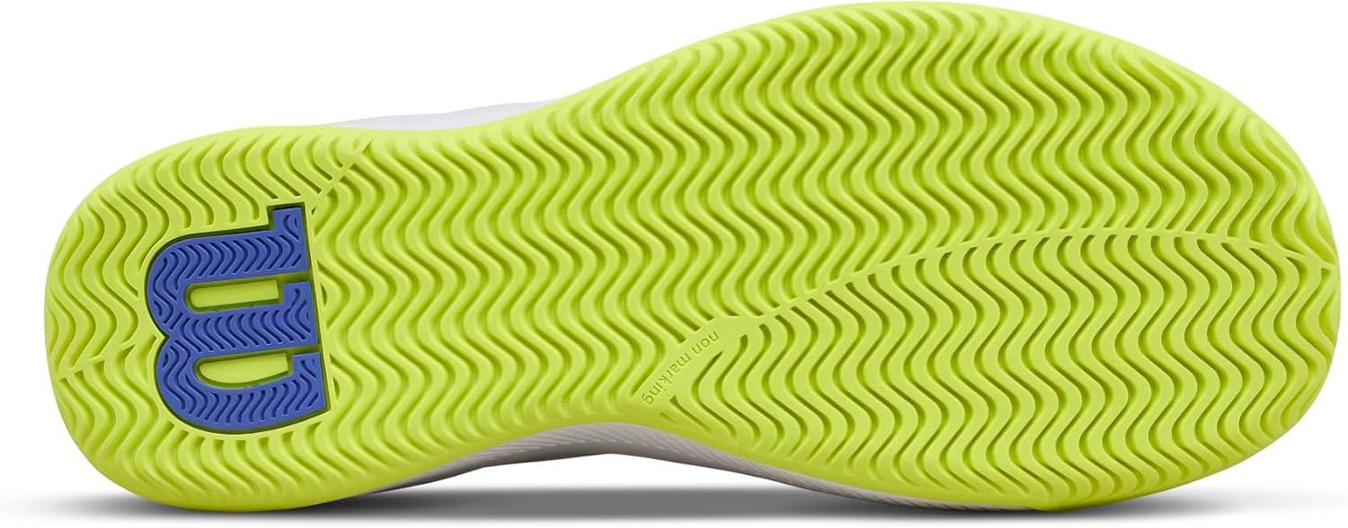 imageWilson Womens Intrigue Lite Womens Tennis ShoesWhiteAmparo BlueSafety Yellow