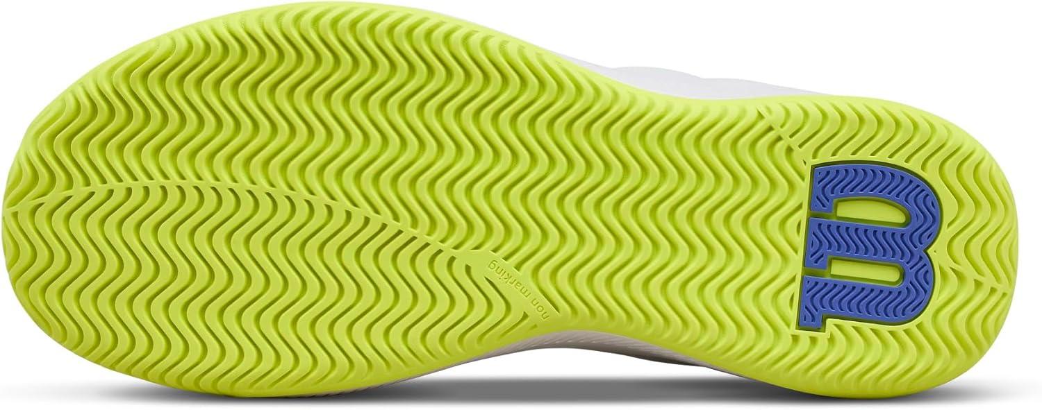 imageWilson Womens Intrigue Lite Womens Tennis ShoesWhiteAmparo BlueSafety Yellow