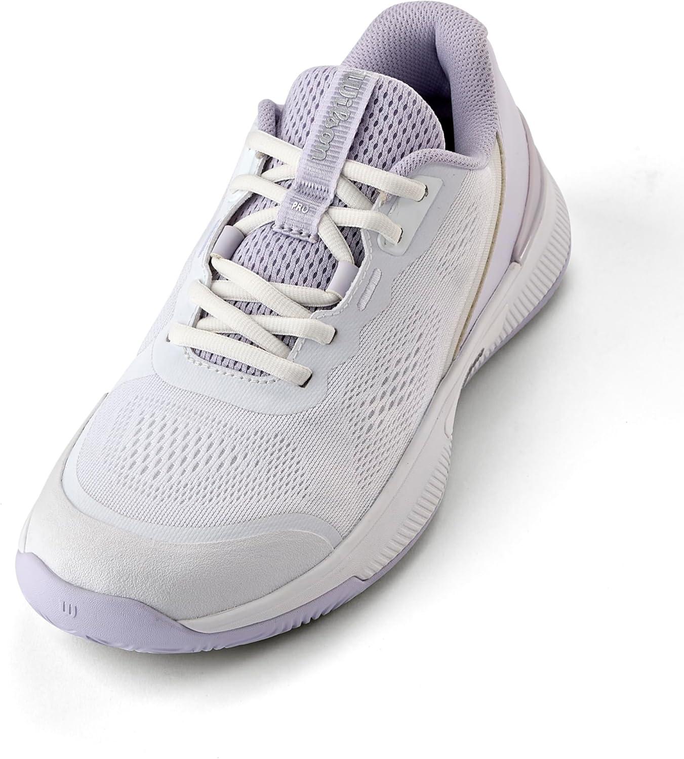 imageWilson Womens Intrigue Pro Womens Tennis ShoesWhiteLavender BlueSilver