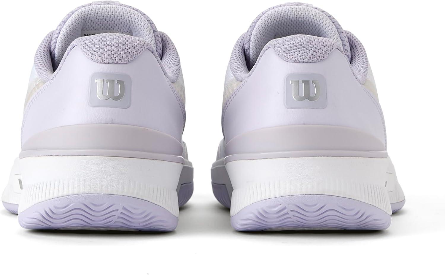 imageWilson Womens Intrigue Pro Womens Tennis ShoesWhiteLavender BlueSilver