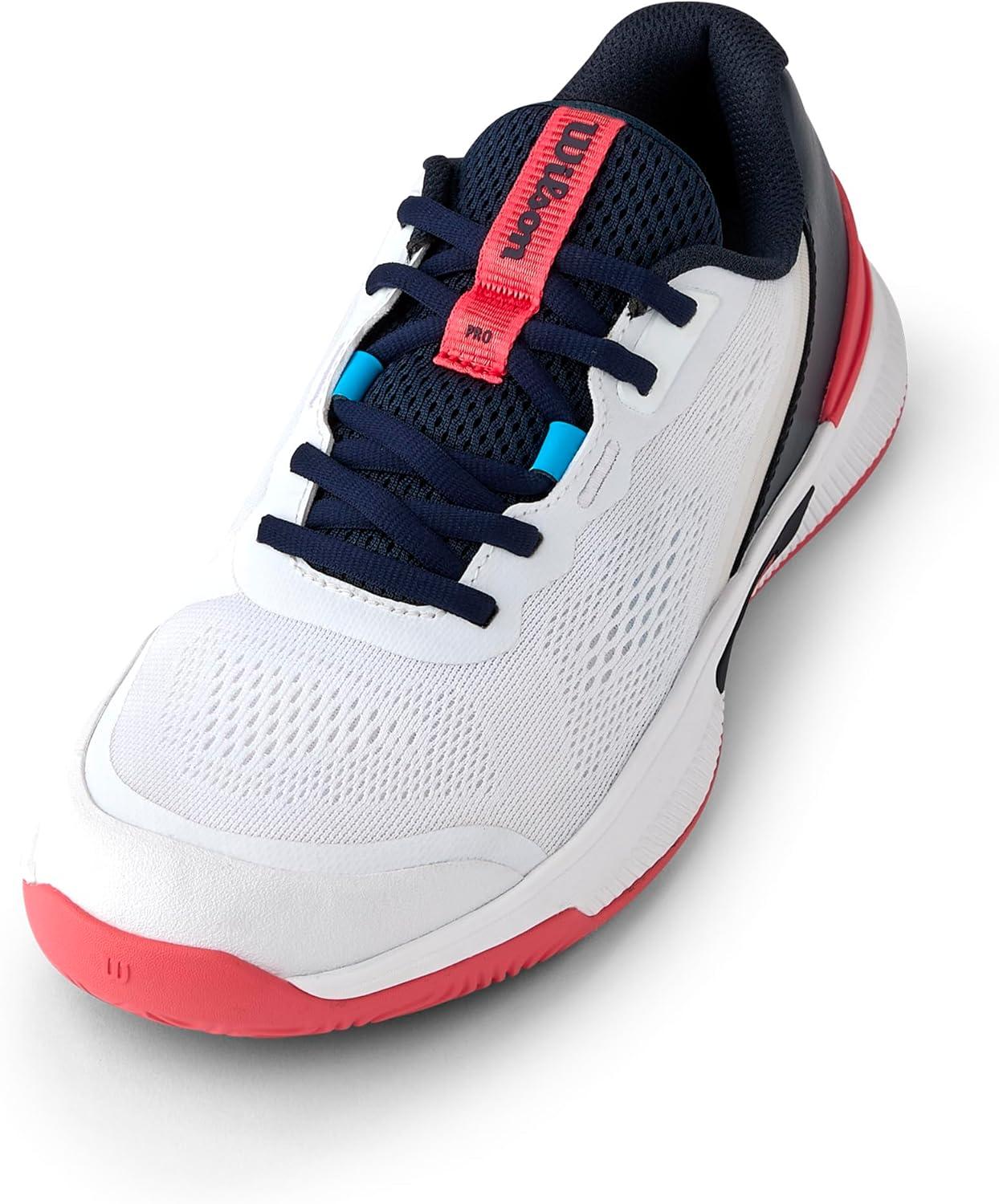 imageWilson Womens Intrigue Pro Womens Tennis ShoesWhiteNavy BlazerDubarry