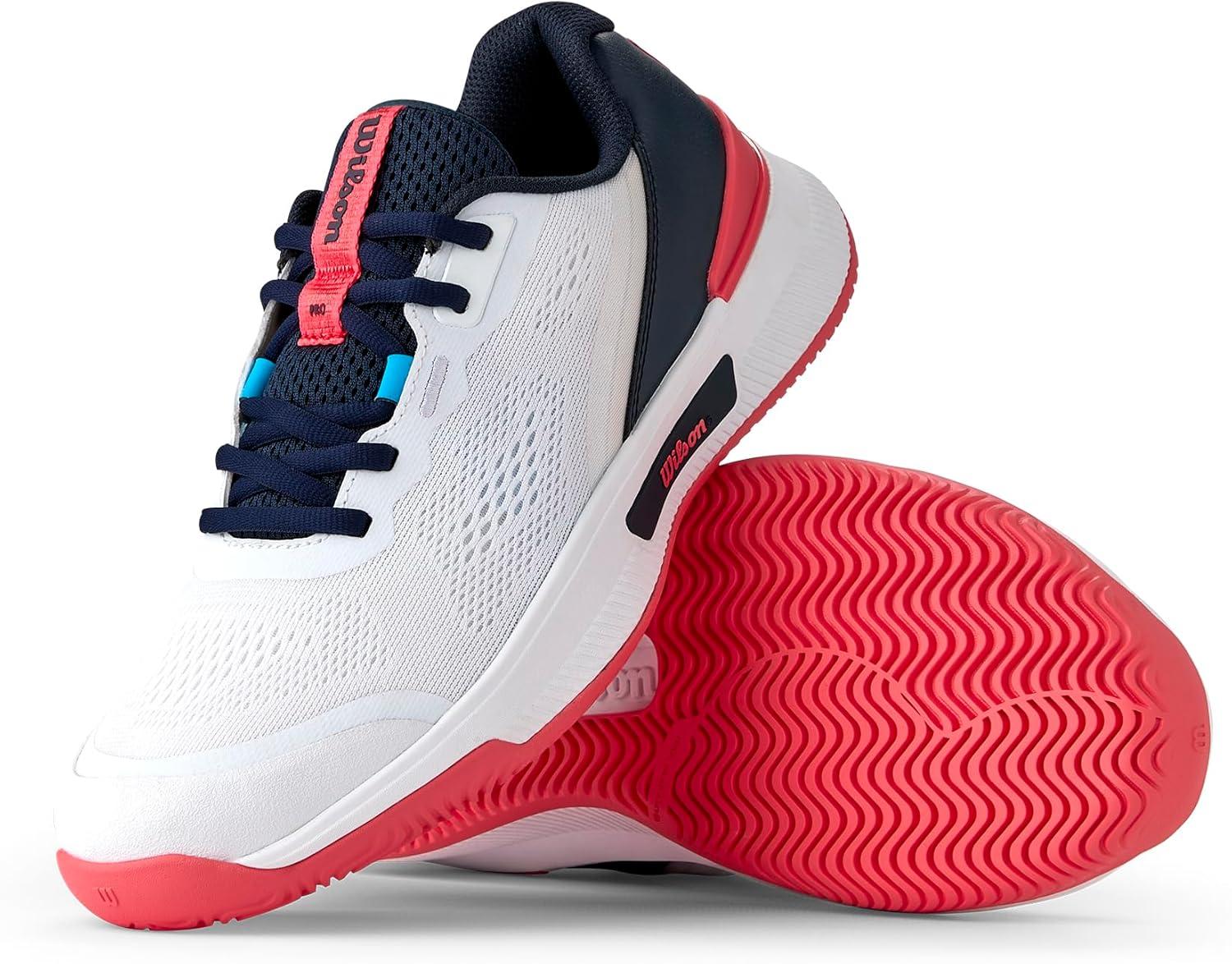 imageWilson Womens Intrigue Pro Womens Tennis ShoesWhiteNavy BlazerDubarry
